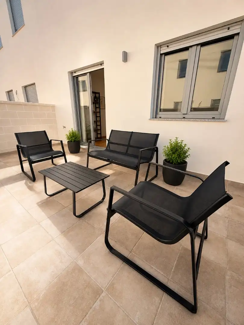Terraza de Casa adosada en venta en Coria del Río con Aire acondicionado, Jardín privado y Terraza
