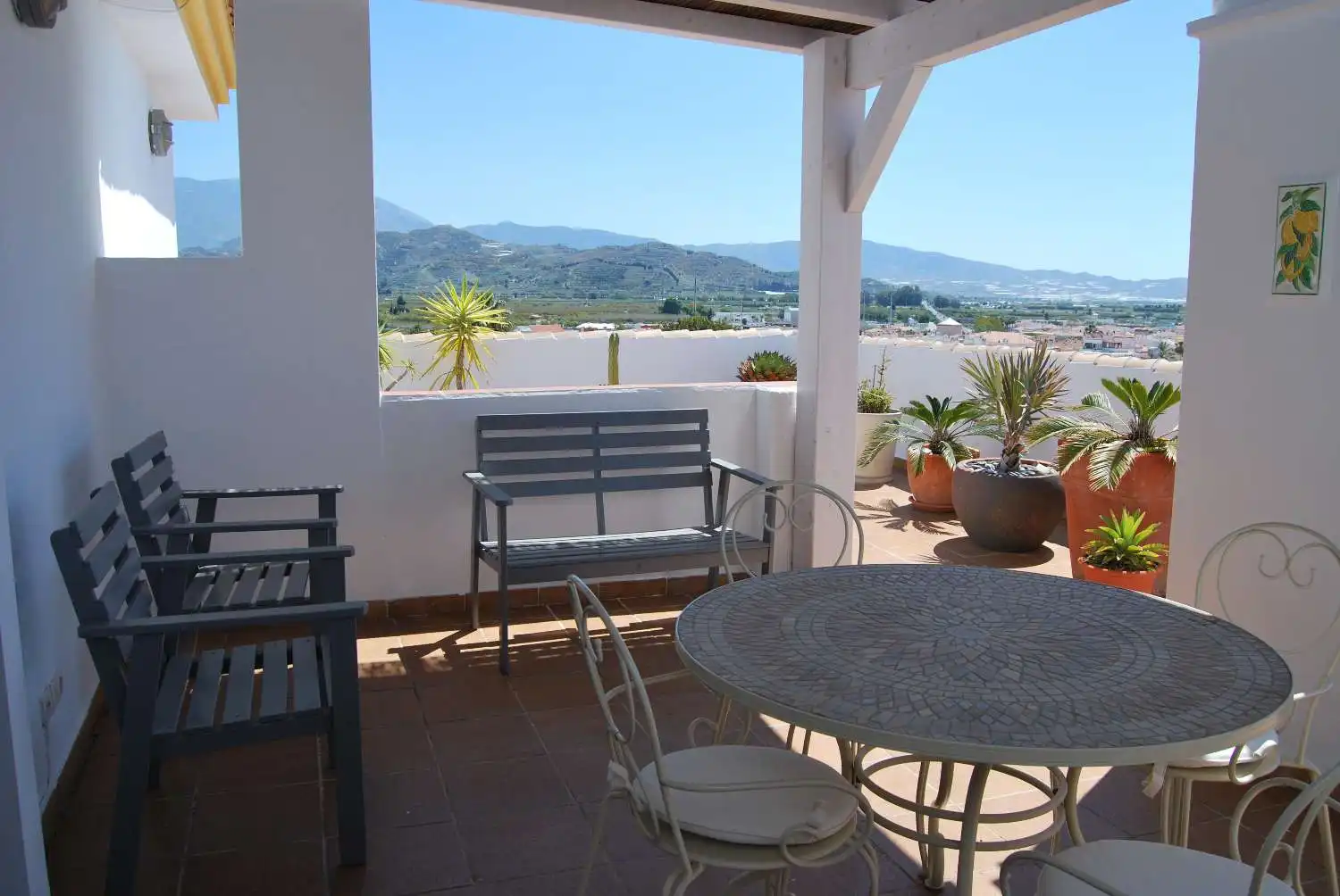 Terrasse von Wohnungen zum Verkauf in Salobreña