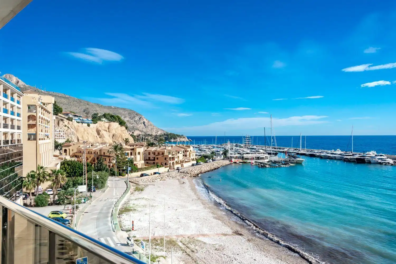 Exterior view of Duplexes for sale in Altea  with Air Conditioner and Swimming Pool