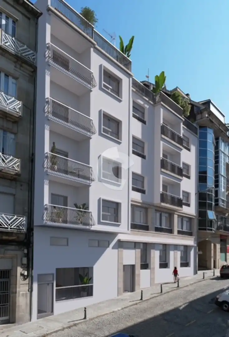 Vista exterior de Piso en venta en Ourense Capital  con Calefacción y Trastero