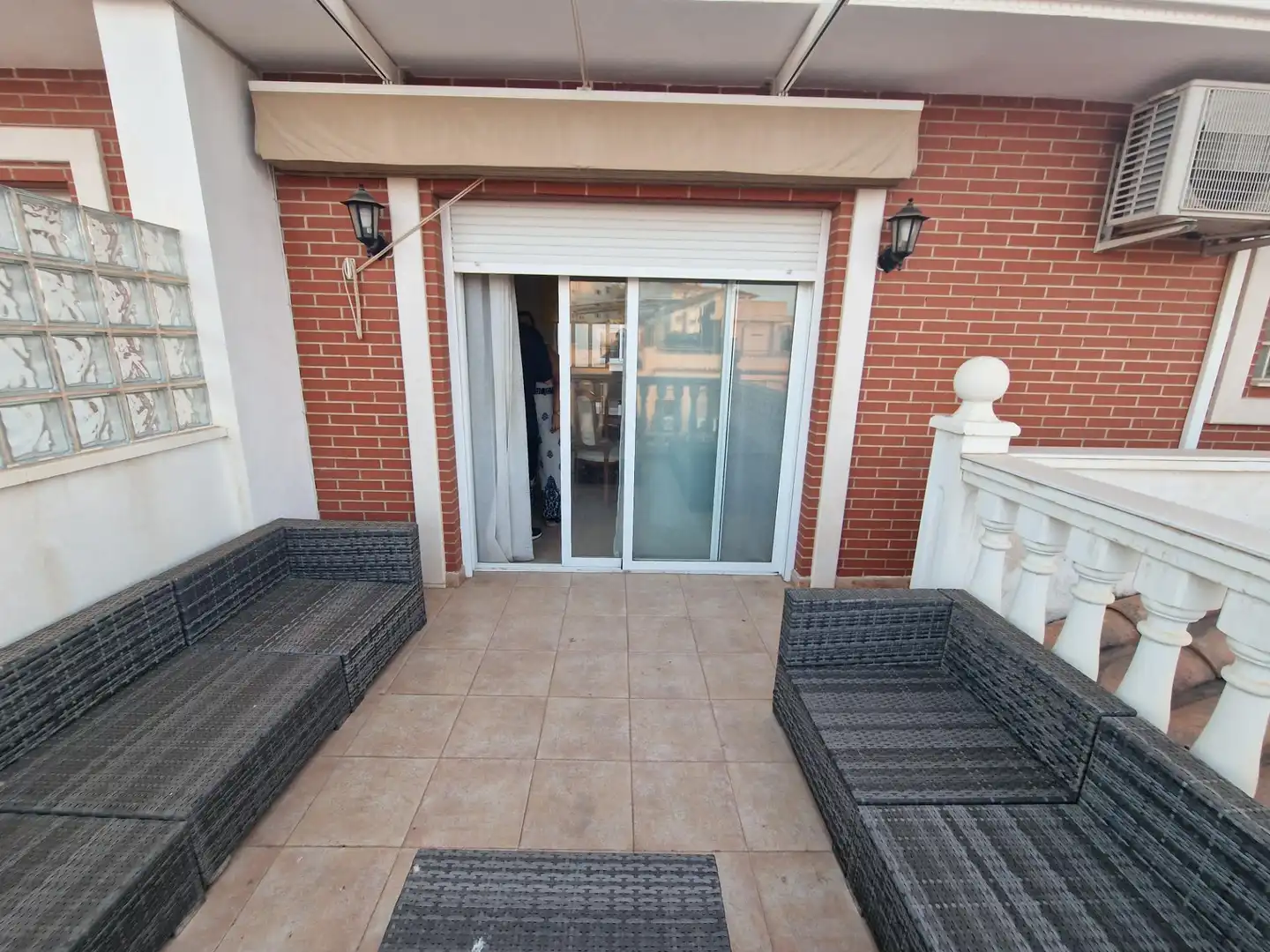 Terraza de Casa adosada en venta en Águilas con Aire acondicionado, Jardín privado y Terraza