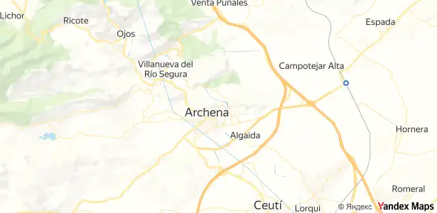 Vista exterior de Piso en venta en Archena