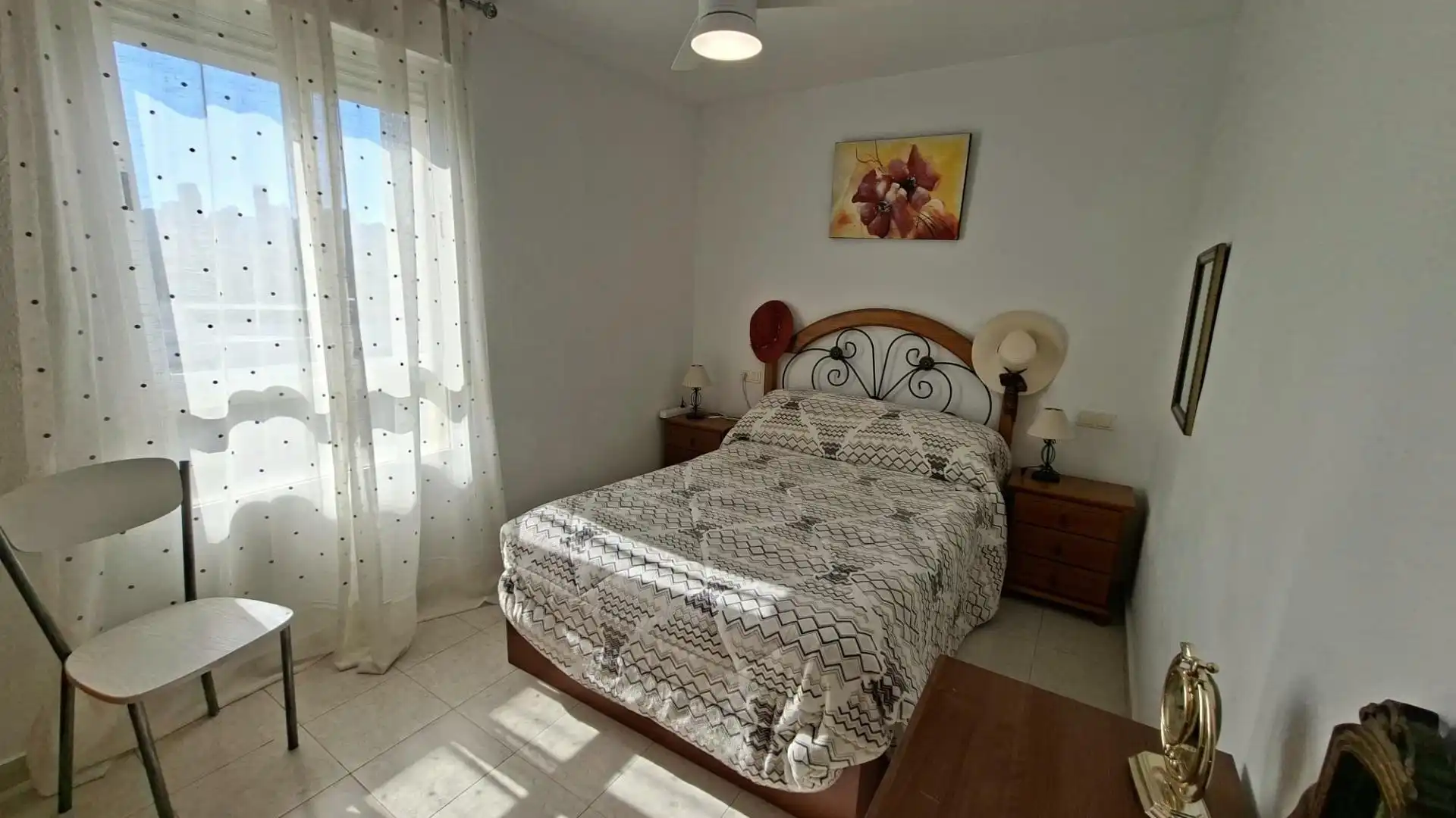 Bedroom of Flat for sale in Benidorm  with Air Conditioner, Heating and Private garden