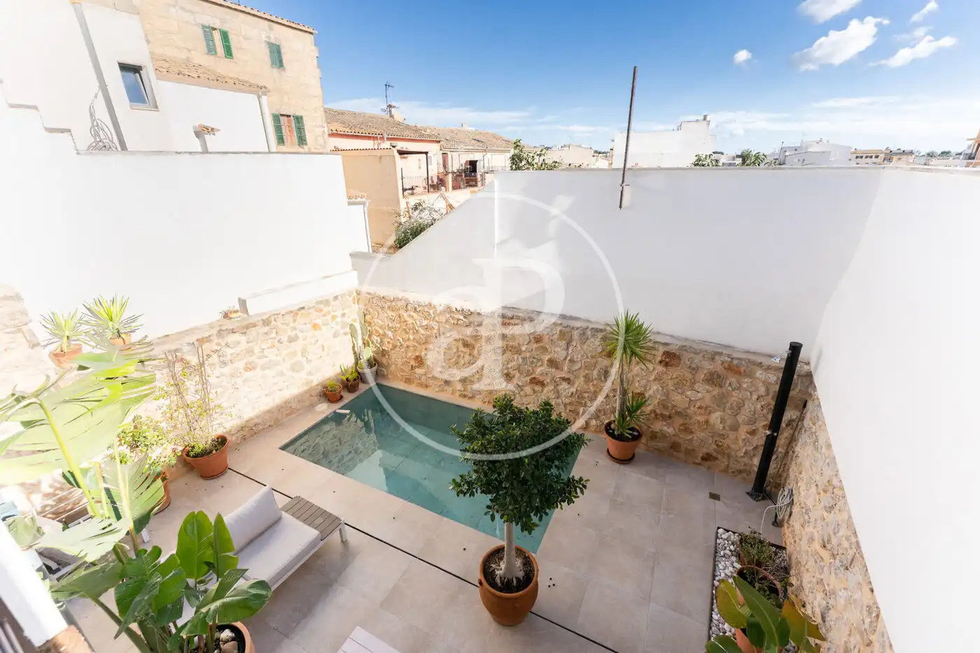 Vista exterior de Casa o chalet en venta en Lloseta con Aire acondicionado, Calefacción y Terraza