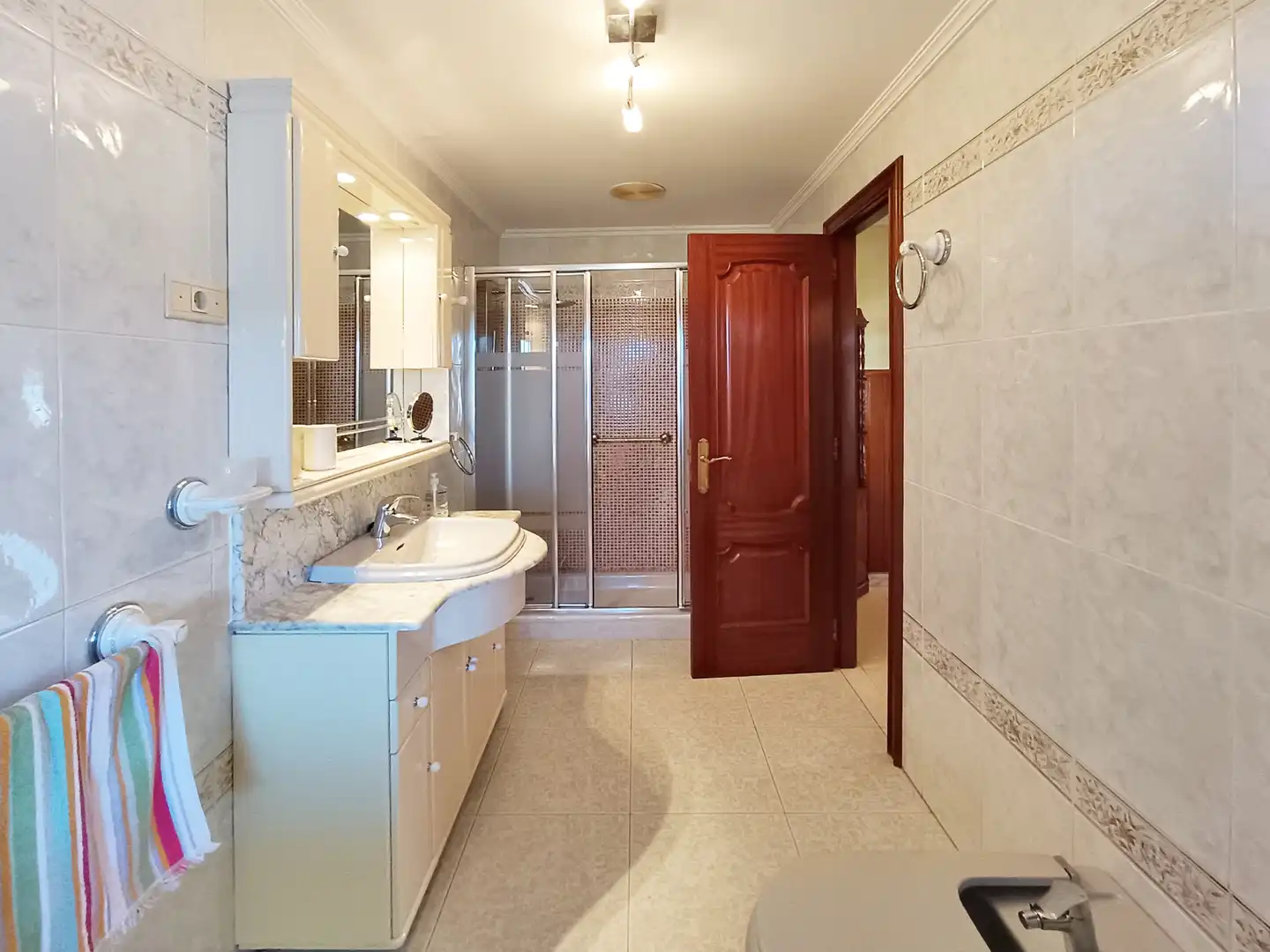Baño de Dúplex en venta en Mugardos con Calefacción, Jardín privado y Terraza