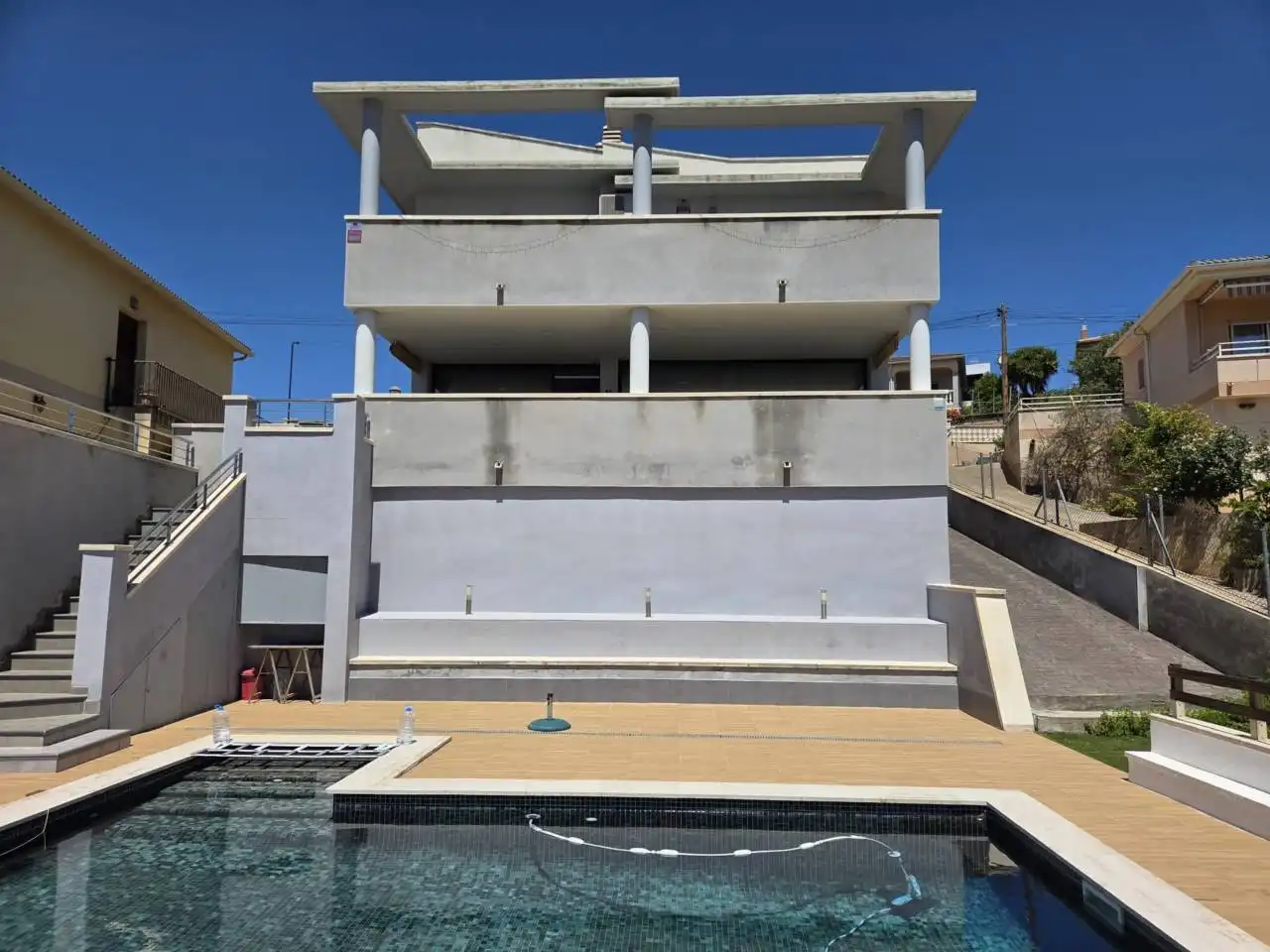 Vista exterior de Casa o chalet en venta en Cunit con Aire acondicionado, Calefacción y Jardín privado