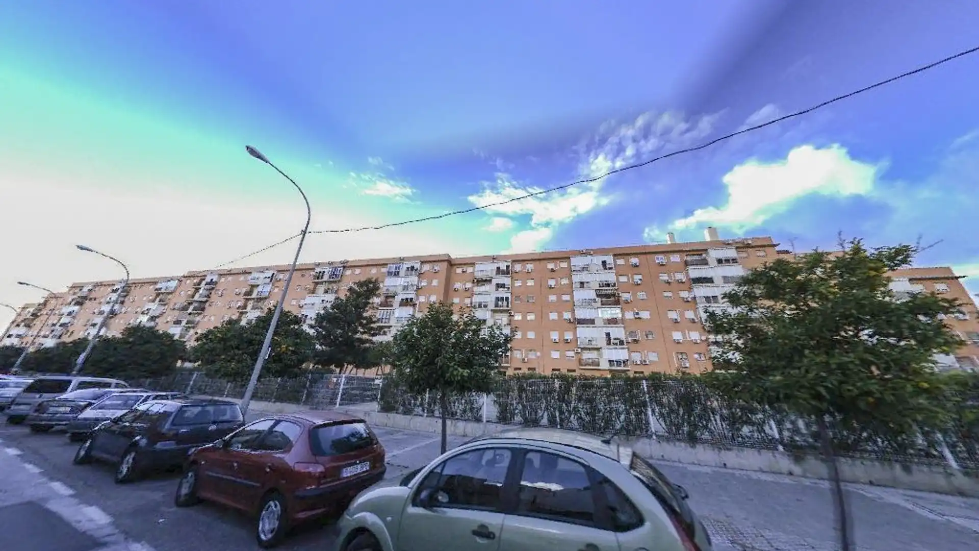 Vista exterior de Piso en venta en  Sevilla Capital con Balcón