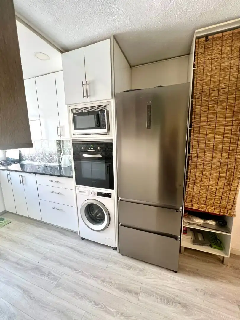 Cocina de Apartamento en venta en La Manga del Mar Menor con Aire acondicionado, Calefacción y Terraza