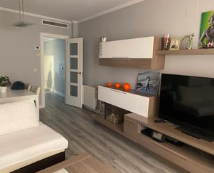 Living room of Flat for sale in  Albacete Capital  with Air Conditioner, Heating and Furnished