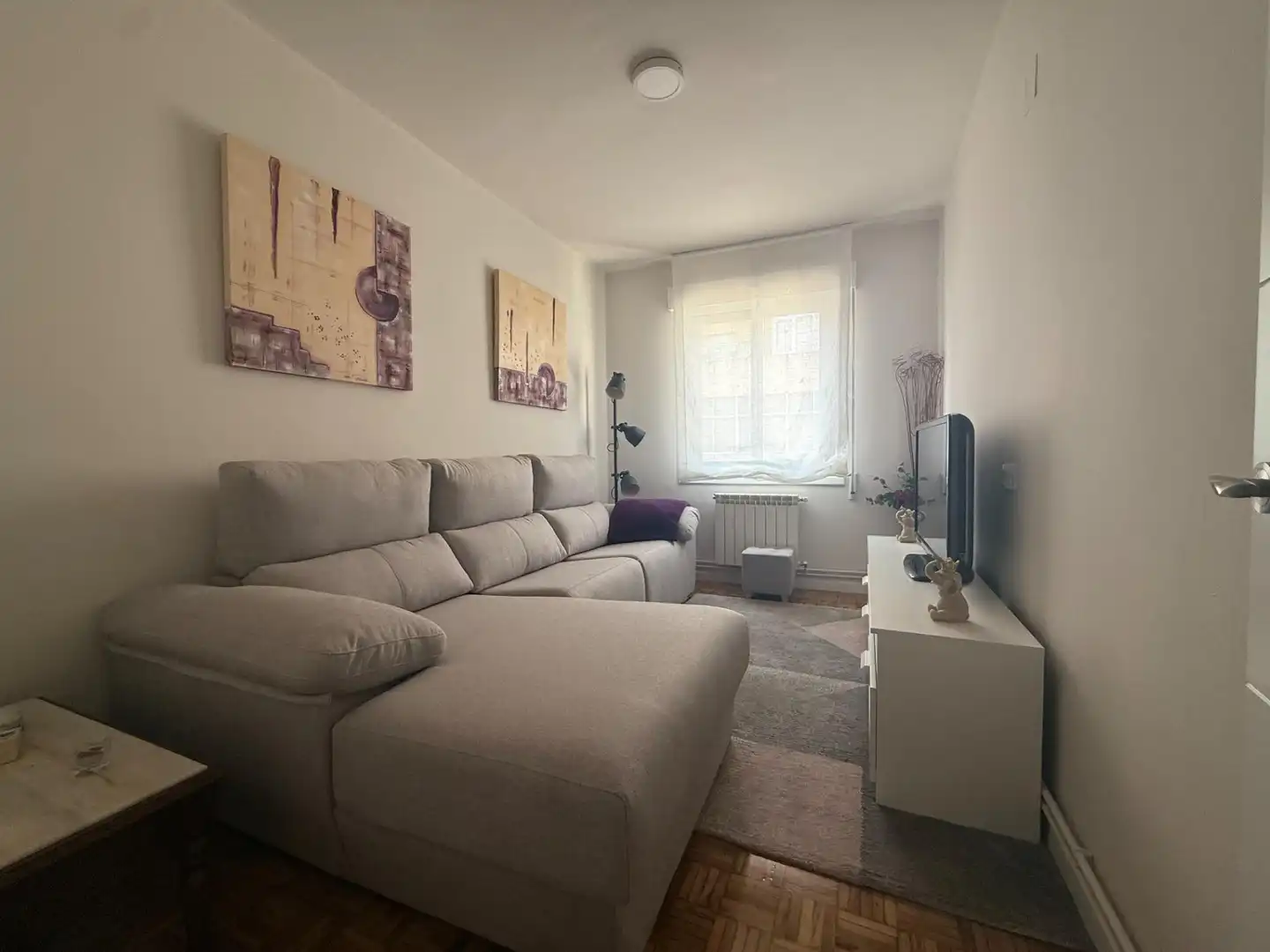 Wohnzimmer von Wohnung zur Miete in Ourense Capital  mit Heizung und Balkon