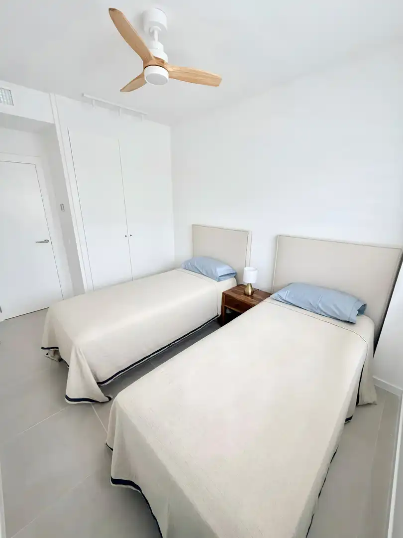 Bedroom of Apartments for rent in Estepona  with Air Conditioner, Terrace and Swimming Pool