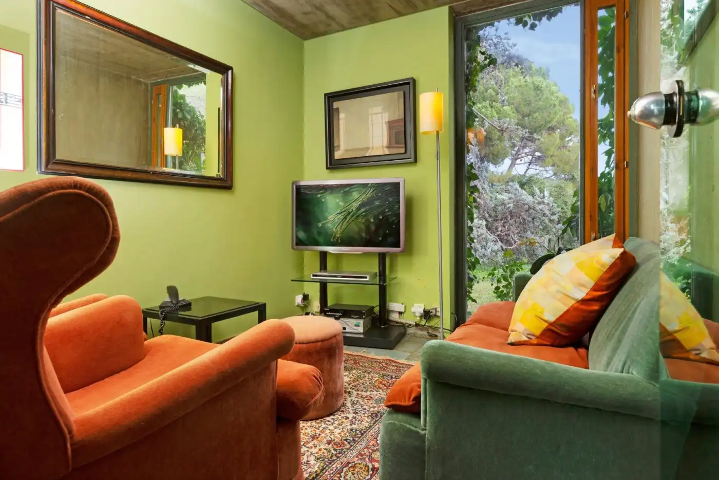 Sala de estar de Casa o chalet en venta en Les Franqueses del Vallès con Calefacción, Jardín privado y Terraza