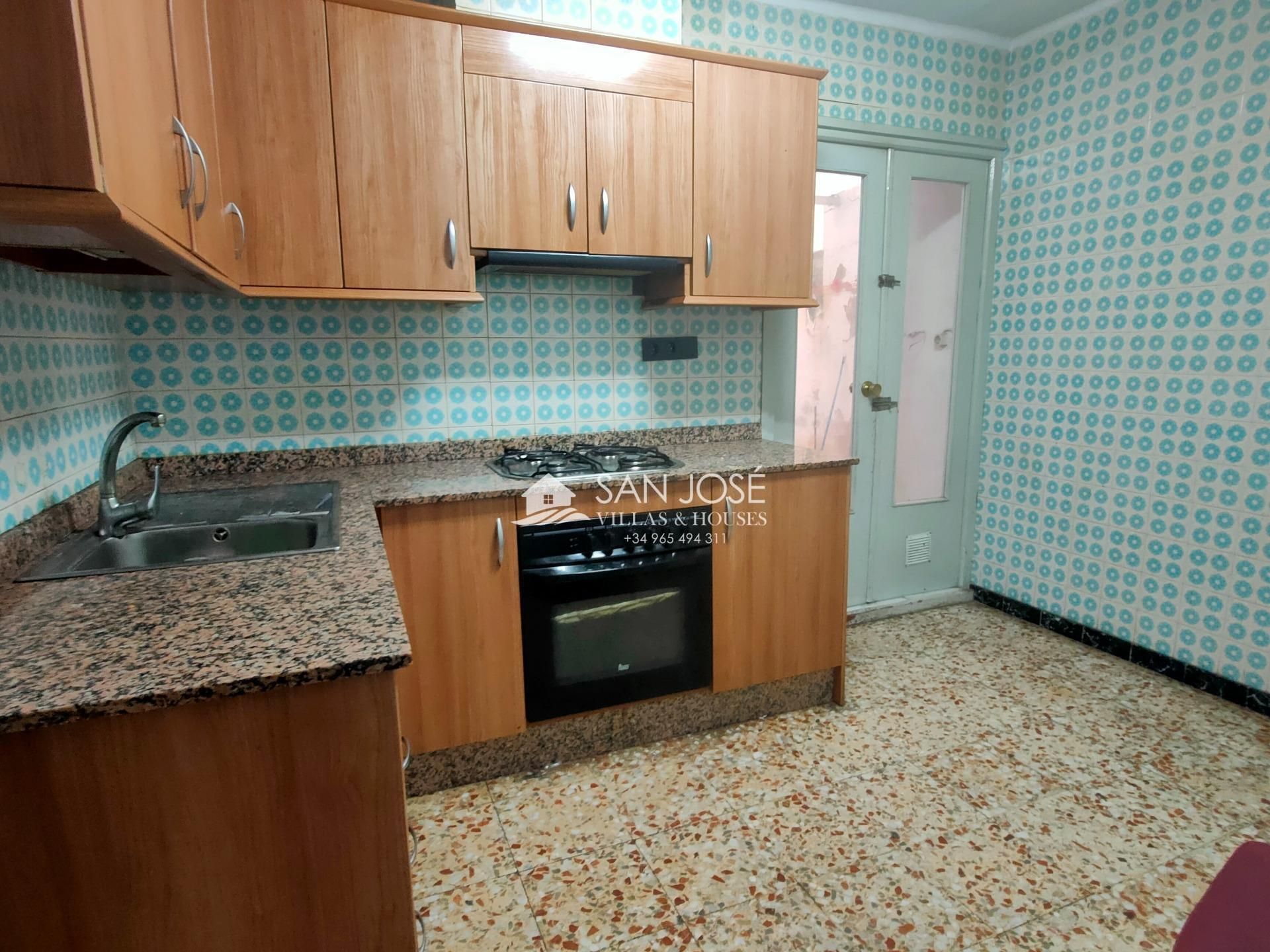 Kitchen of Flat for sale in Aspe  with Terrace and Balcony