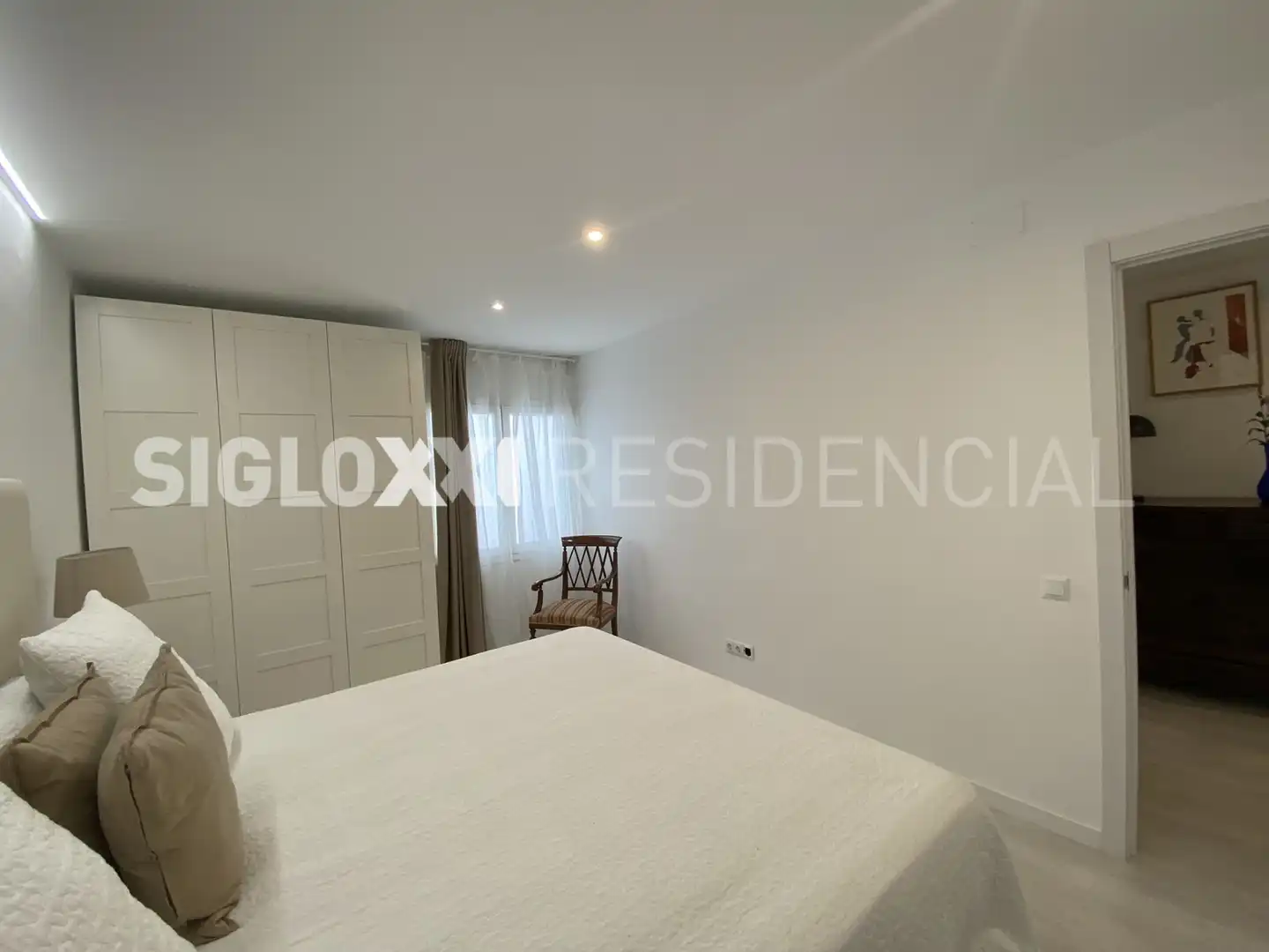 Schlafzimmer von Maisonette zum Verkauf in Barcelona mit Klimaanlage, Heizung und Möbliert