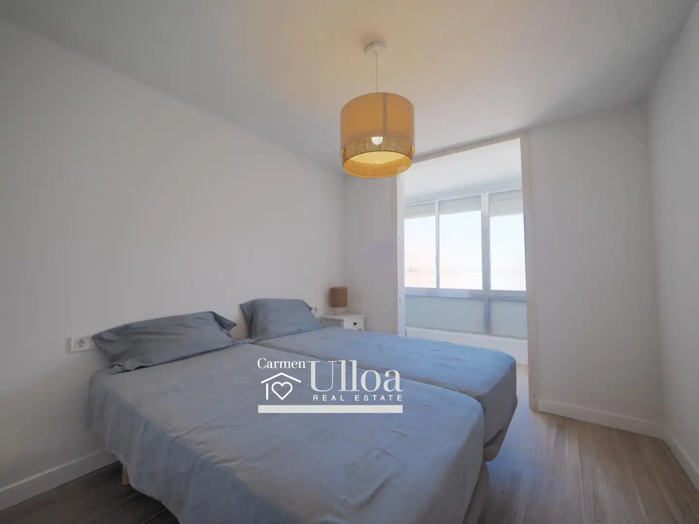 Dormitori de Apartament de lloguer en Alicante / Alacant amb Aire condicionat, Terrassa i Moblat