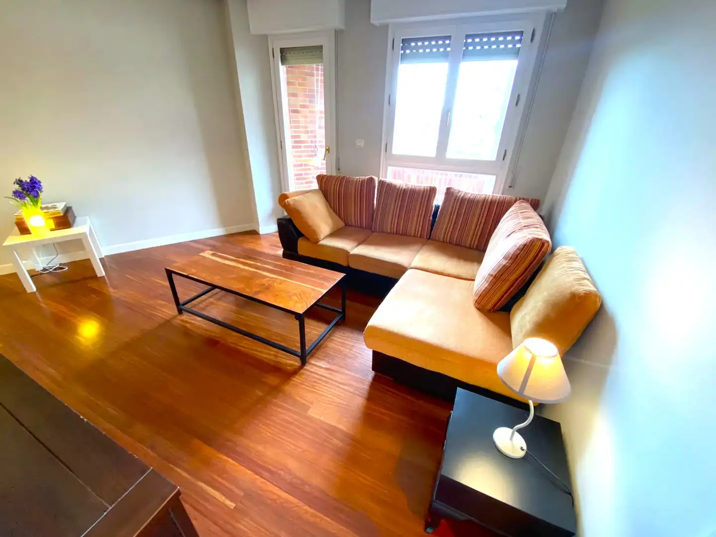 Living room of Flat for sale in Castro-Urdiales  with Heating, Parquet flooring and Terrace