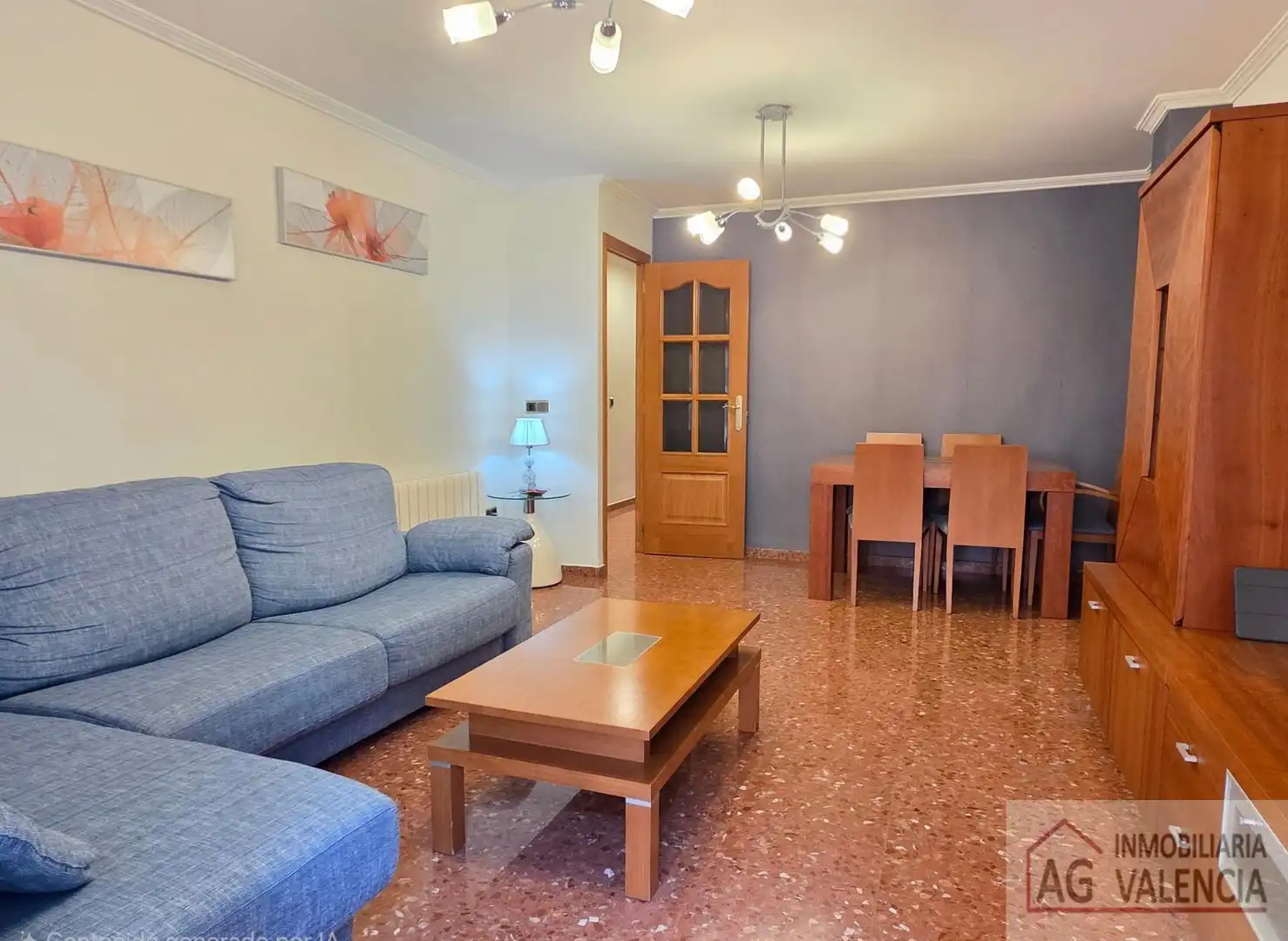 Sala de estar de Piso de alquiler en Almenara con Aire acondicionado, Calefacción y Amueblado