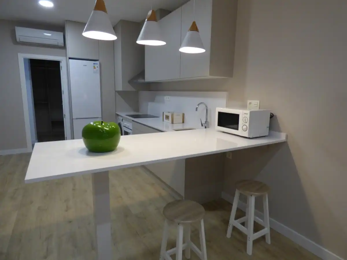 Cocina de Apartamento de alquiler en Centro