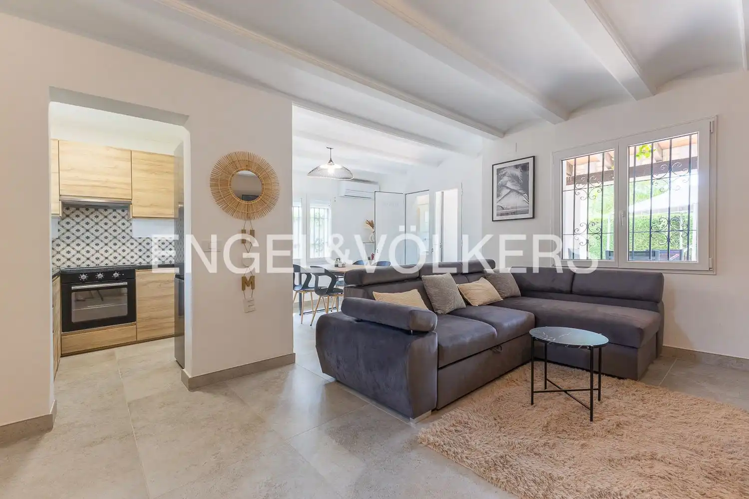 Sala de estar de Casa o chalet en venta en Dénia con Aire acondicionado, Calefacción y Terraza