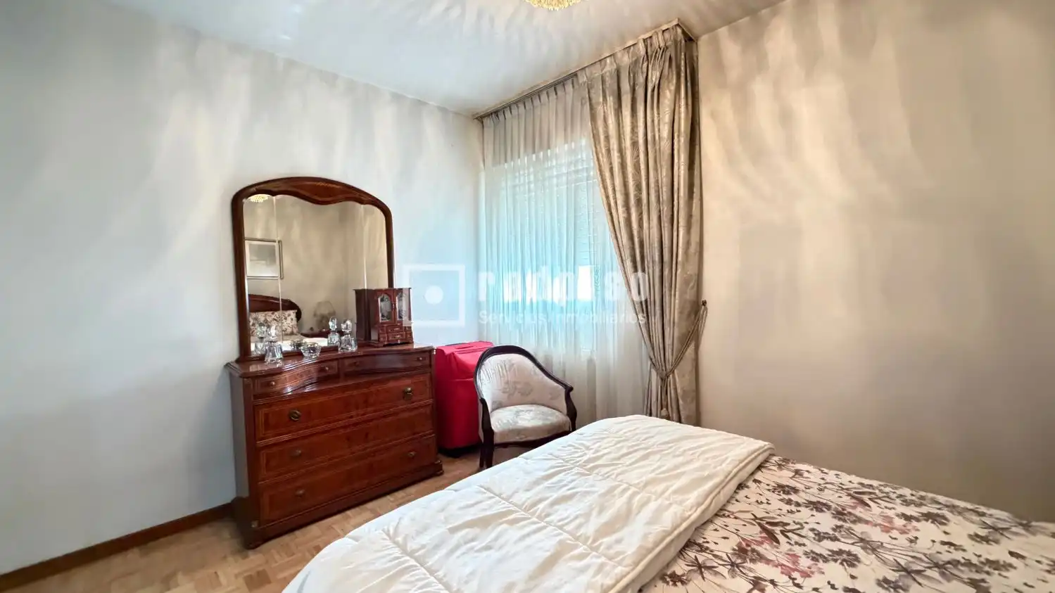 Bedroom of Flat for sale in Leganés  with Heating, Parquet flooring and Terrace
