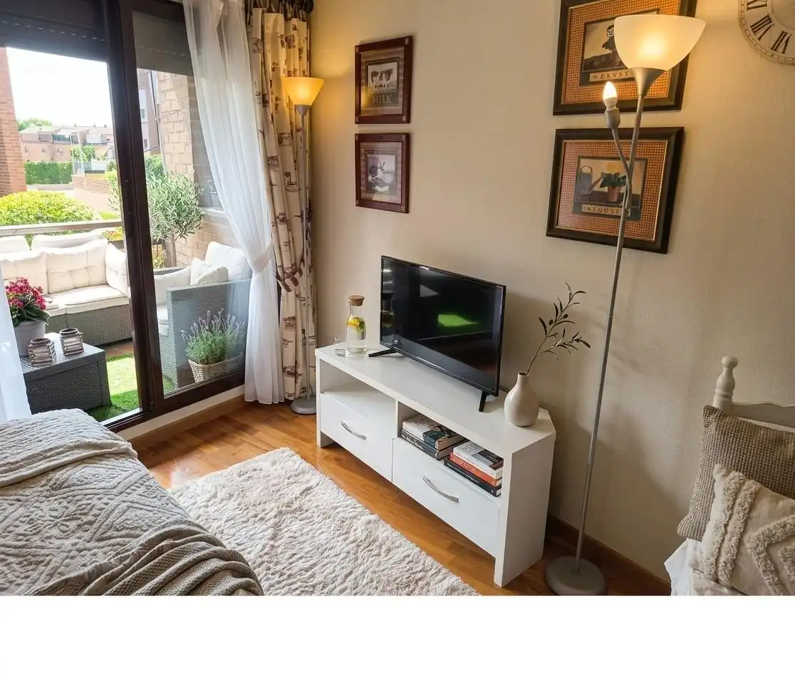 Sala de estar de Casa adosada en venta en Sant Joan d'Alacant con Jardín privado y Piscina comunitaria