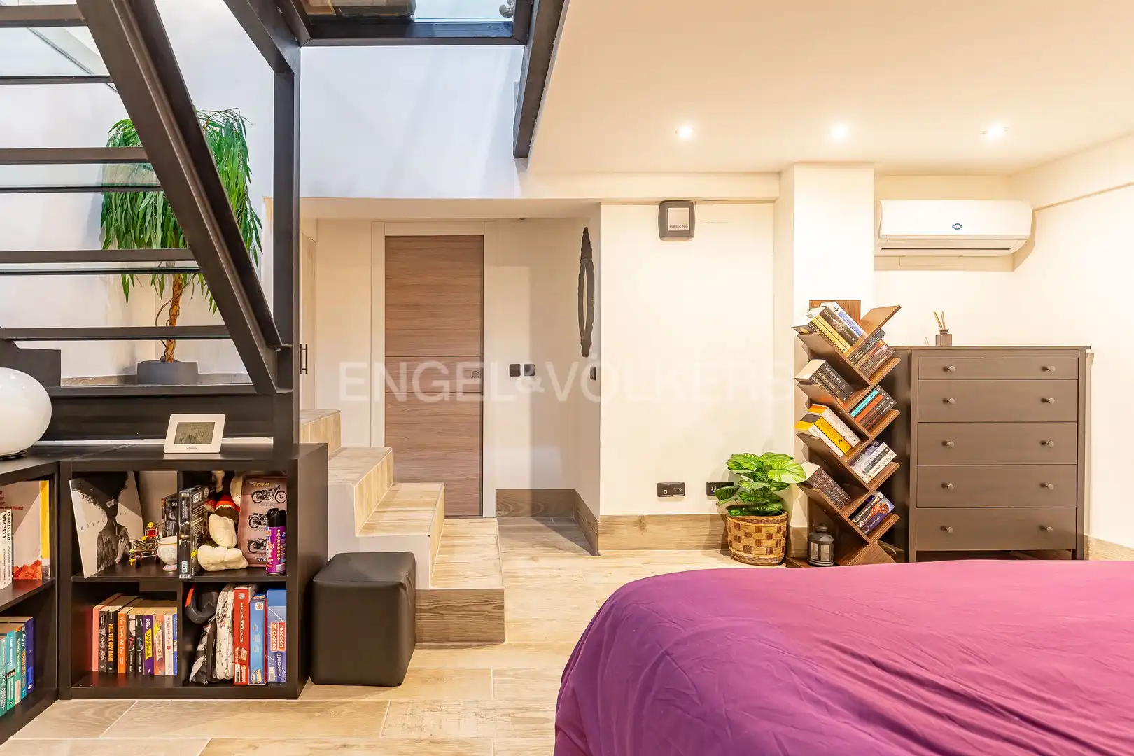 Maisonette zur Miete in Madrid mit Klimaanlage, Heizung und Möbliert