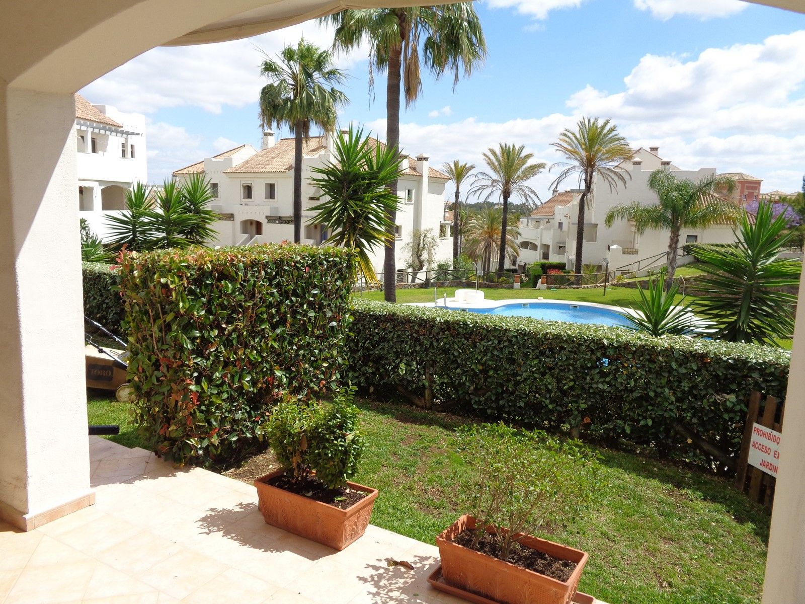 Jardí de Casa o xalet en venda en Islantilla amb Aire condicionat, Jardí privat i Terrassa