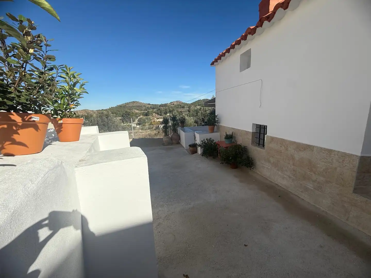 Terrassa de Casa o xalet en venda en Cehegín amb Aire condicionat, Jardí privat i Terrassa