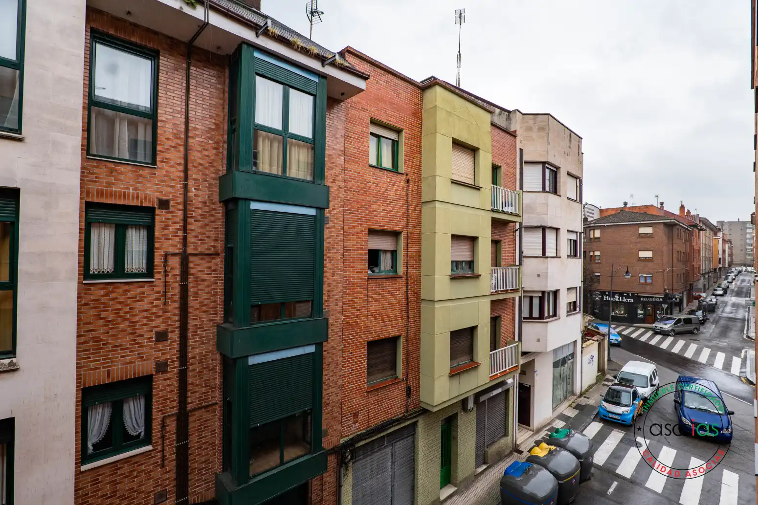 Vista exterior de Piso en venta en Gijón  con Calefacción, Parquet y Trastero
