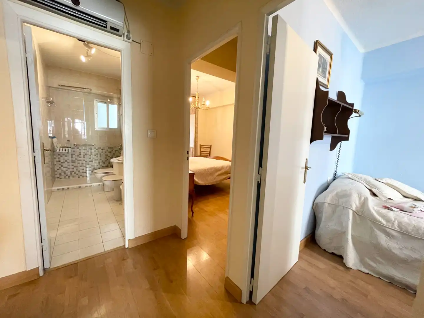 Bedroom of Flat for sale in Salamanca  with Heating, Storage room and Furnished