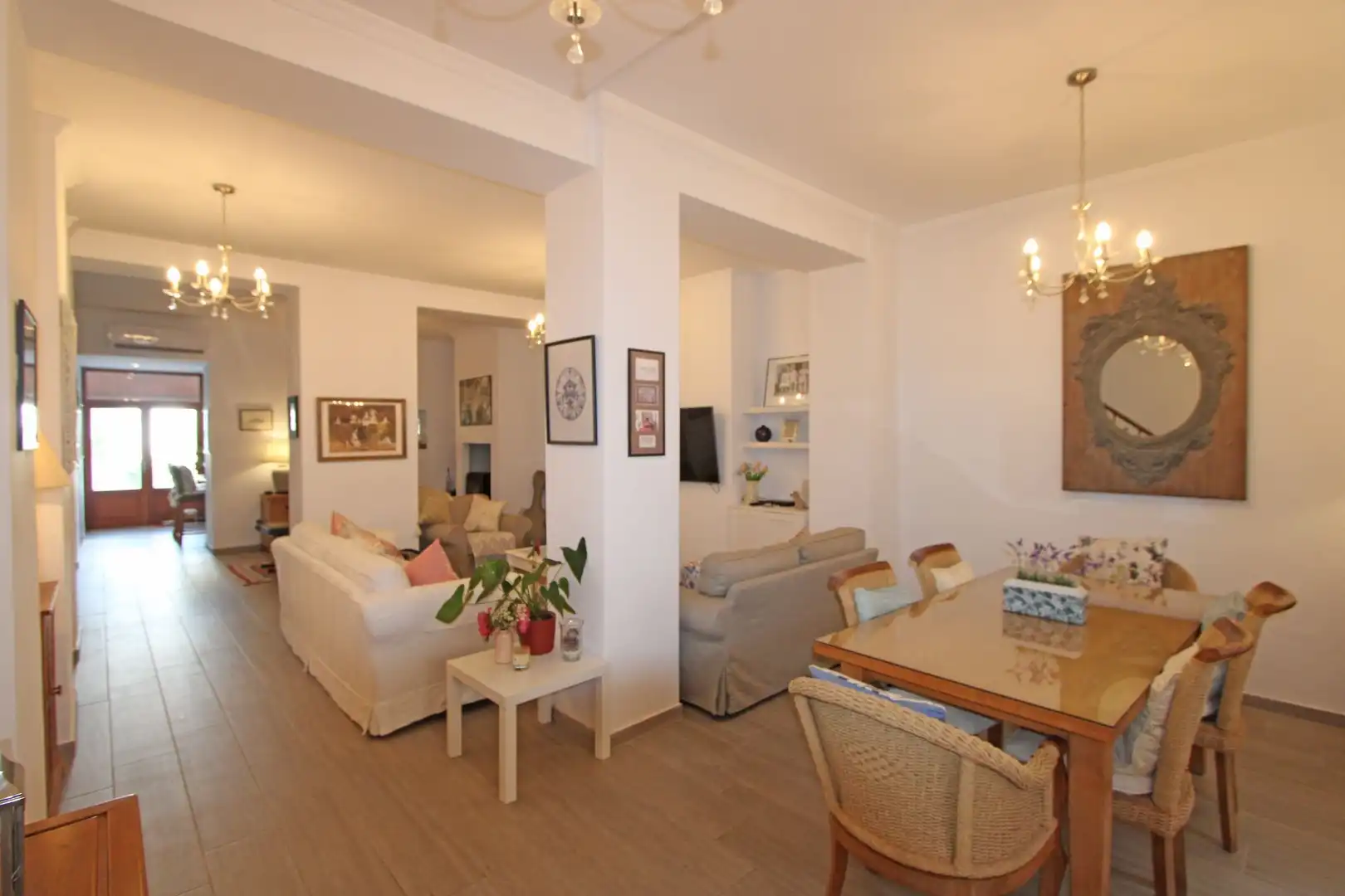 Living room of Country homes for sale in Orba  with Air Conditioner, Heating and Terrace