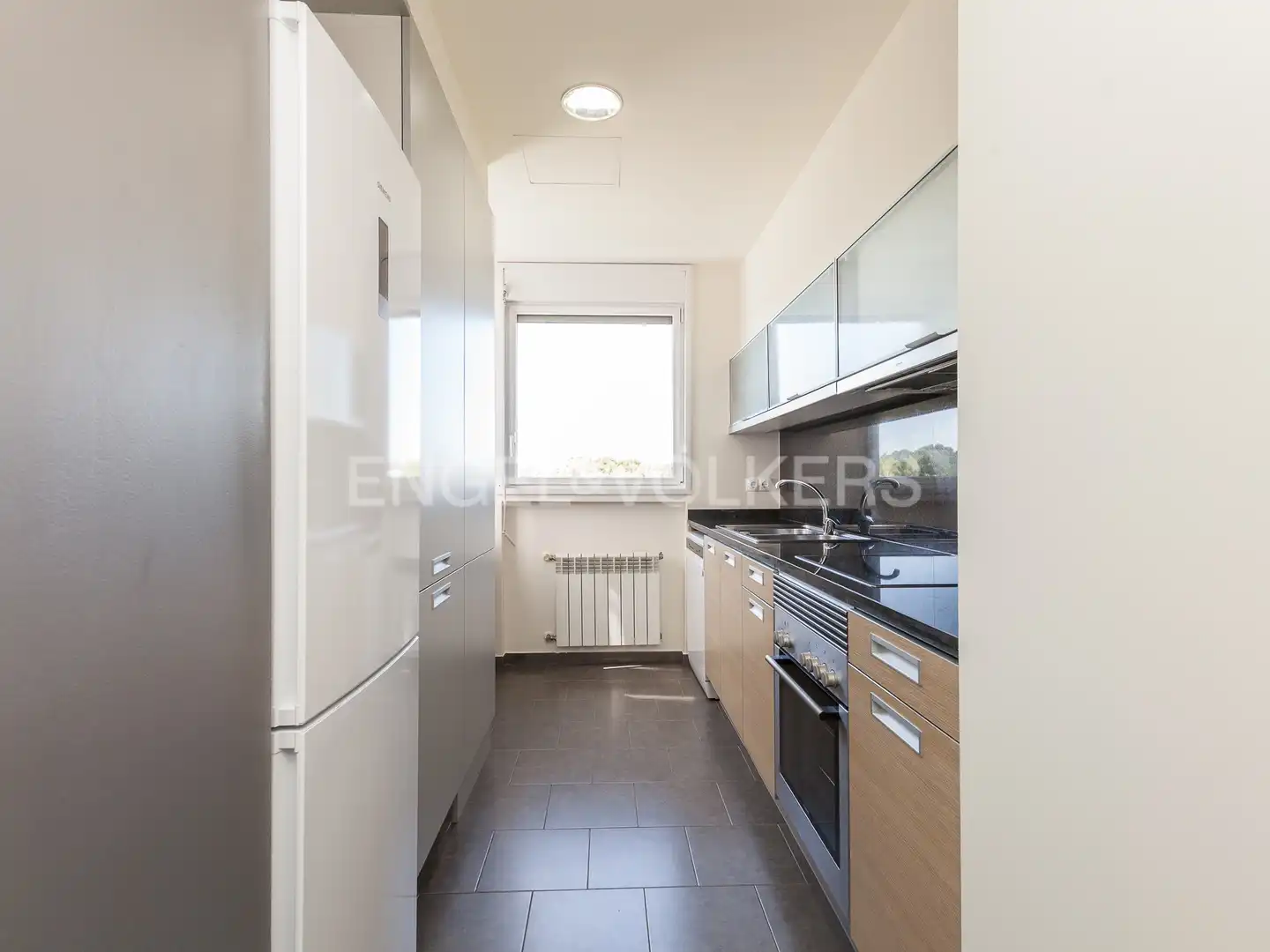 Cocina de Piso de alquiler en Sant Cugat del Vallès con Calefacción, Jardín privado y Trastero