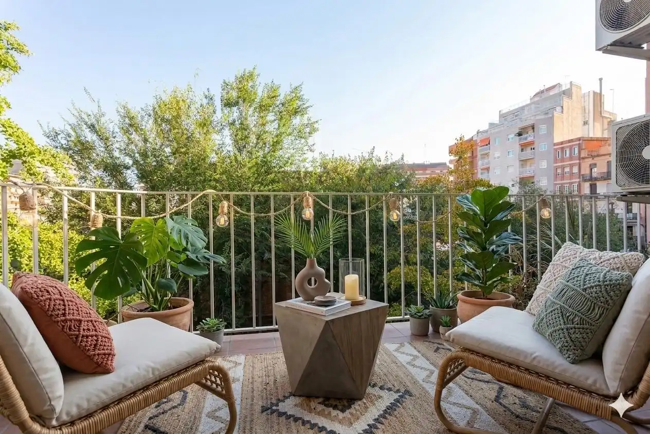 Terrassa de Pis en venda en Barcelona amb Calefacció i Balcó