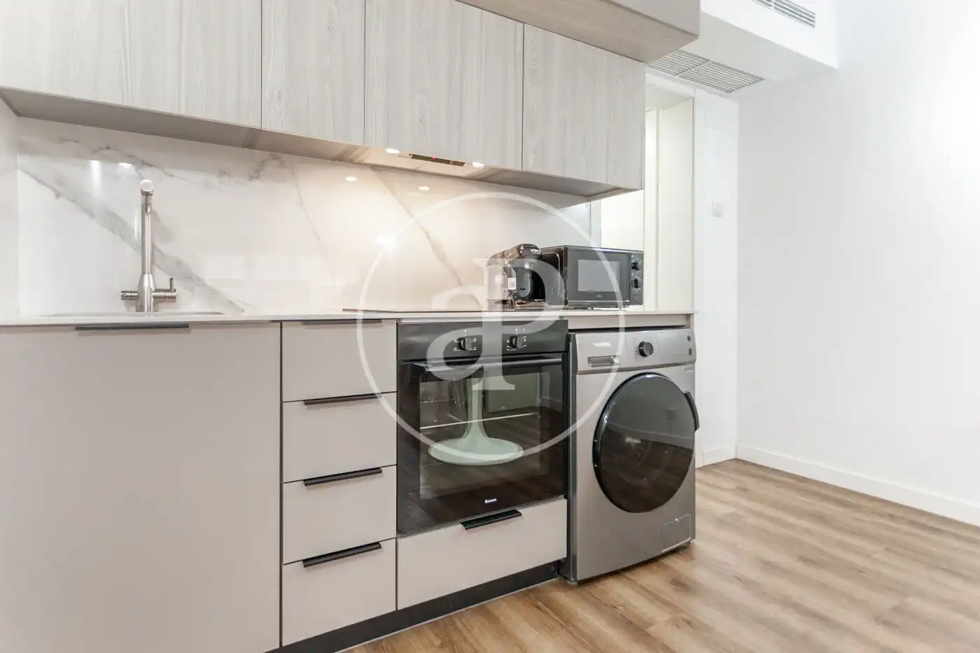 Kitchen of Flat for sale in Valencia  with Air Conditioner and Heating