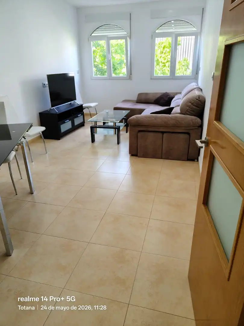 Sala de estar de Piso en venta en Totana con Aire acondicionado y Amueblado