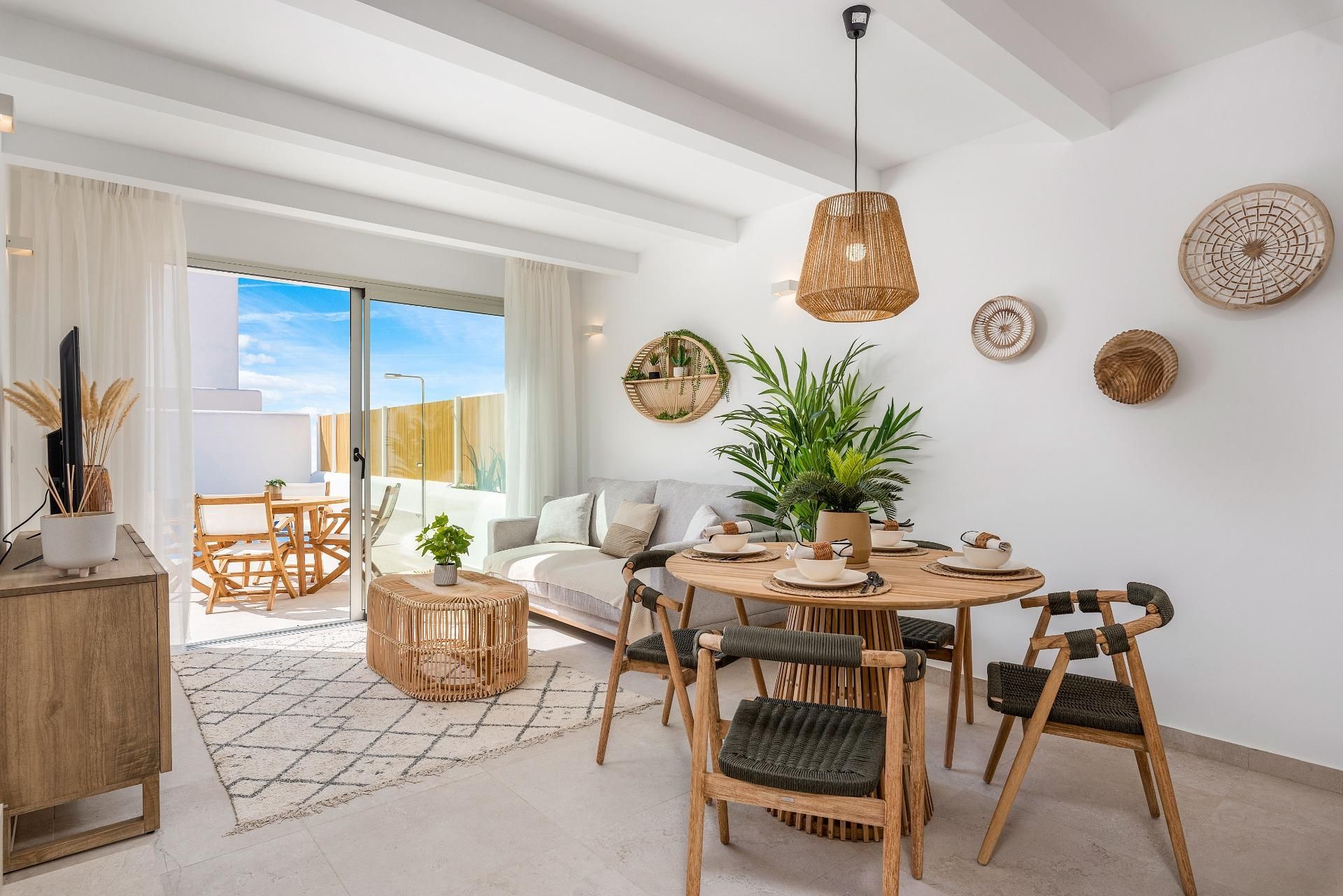 Sala d'estar de Casa o xalet en venda en Los Alcázares amb Calefacció, Jardí privat i Terrassa