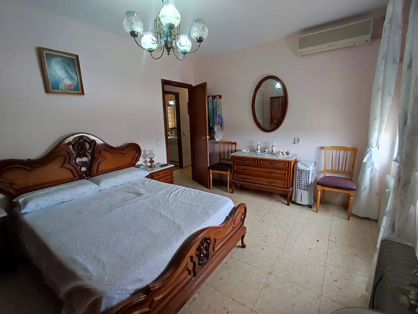 Bedroom of Flat for sale in Manzanares  with Air Conditioner, Heating and Terrace