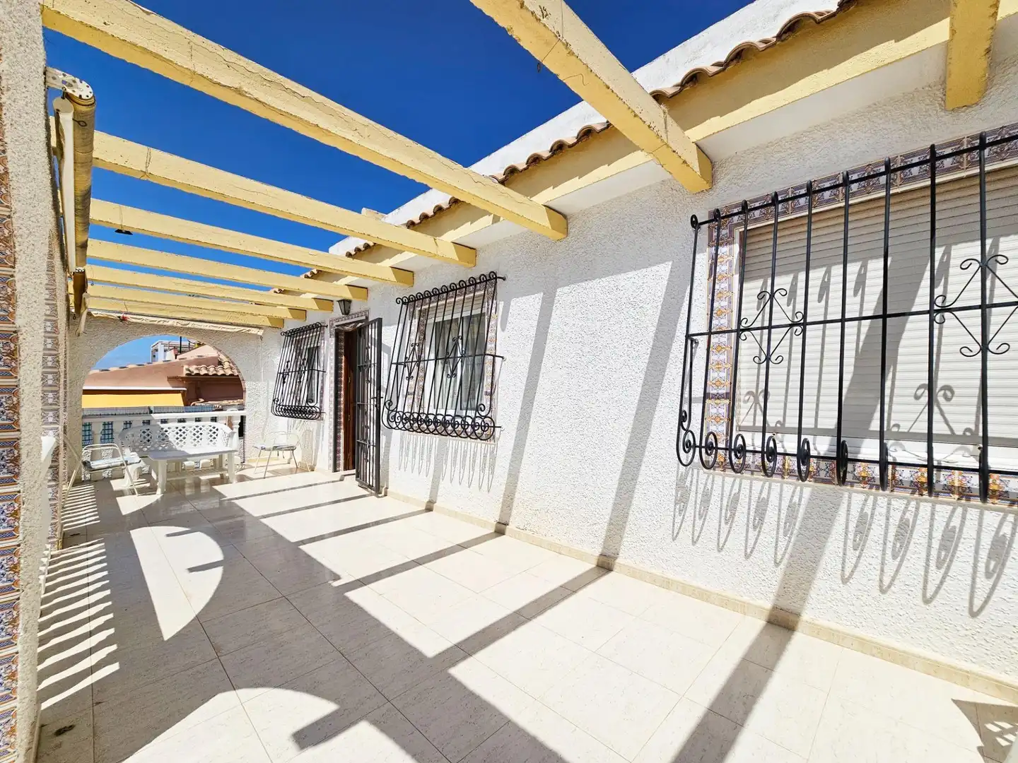 Terrace of Houses for sale in Santa Pola  with Private garden, Terrace and Furnished
