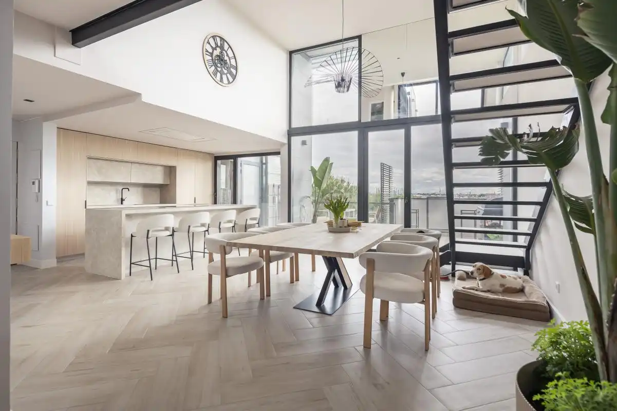 Comedor de Ático en venta en Majadahonda con Aire acondicionado, Calefacción y Jardín privado