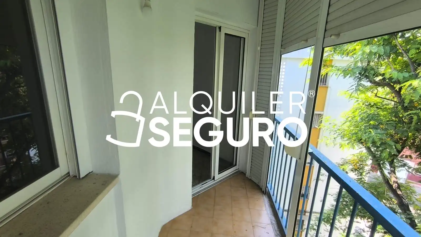 Balcony of Flat for rent in Sevilla