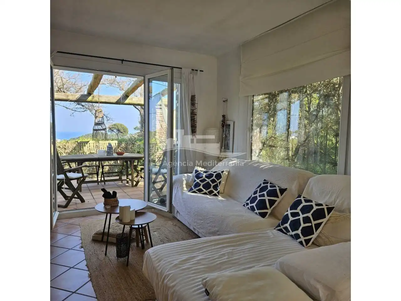 Sala de estar de Casa o chalet en venta en Begur con Aire acondicionado, Calefacción y Jardín privado