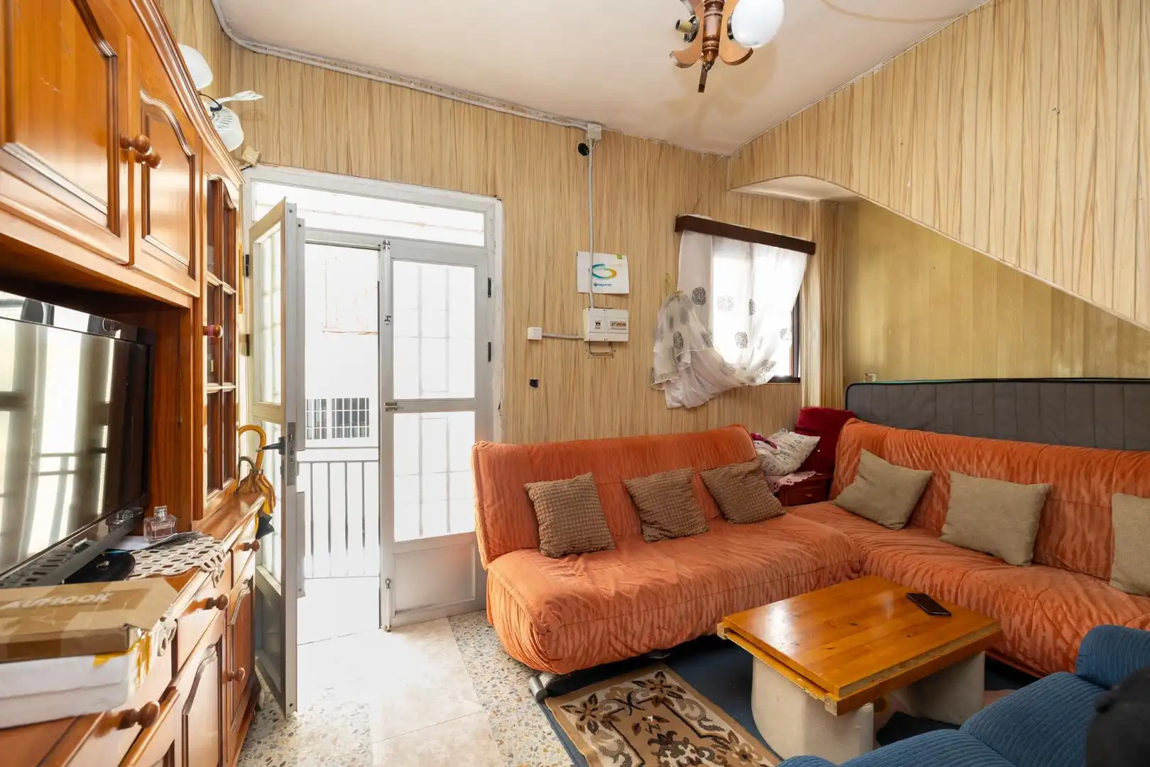 Sala de estar de Casa o chalet en venta en Gualchos con Jardín privado, Amueblado y Balcón