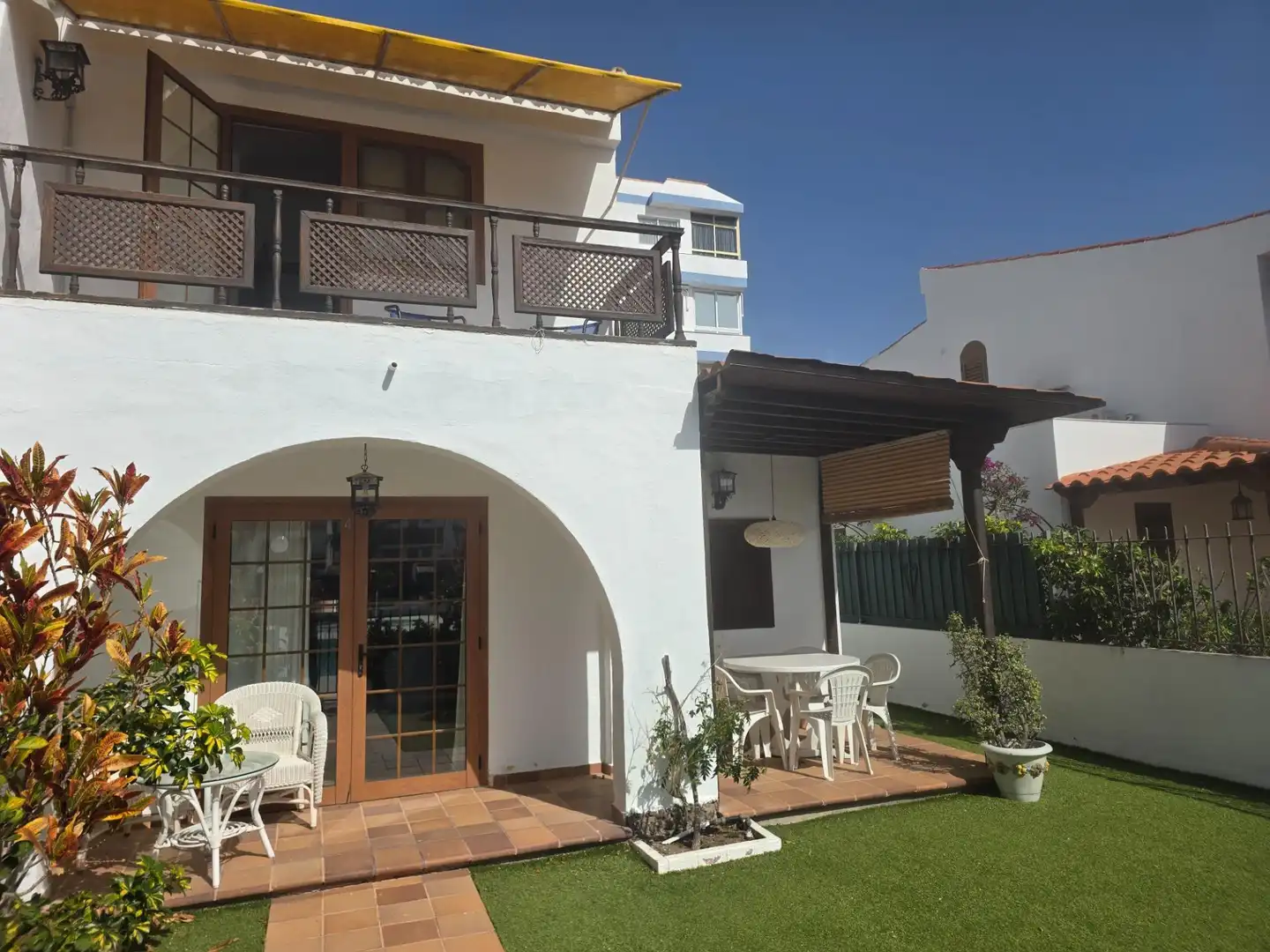 Garden of Duplexes for rent in San Bartolomé de Tirajana  with Terrace, Furnished and Balcony