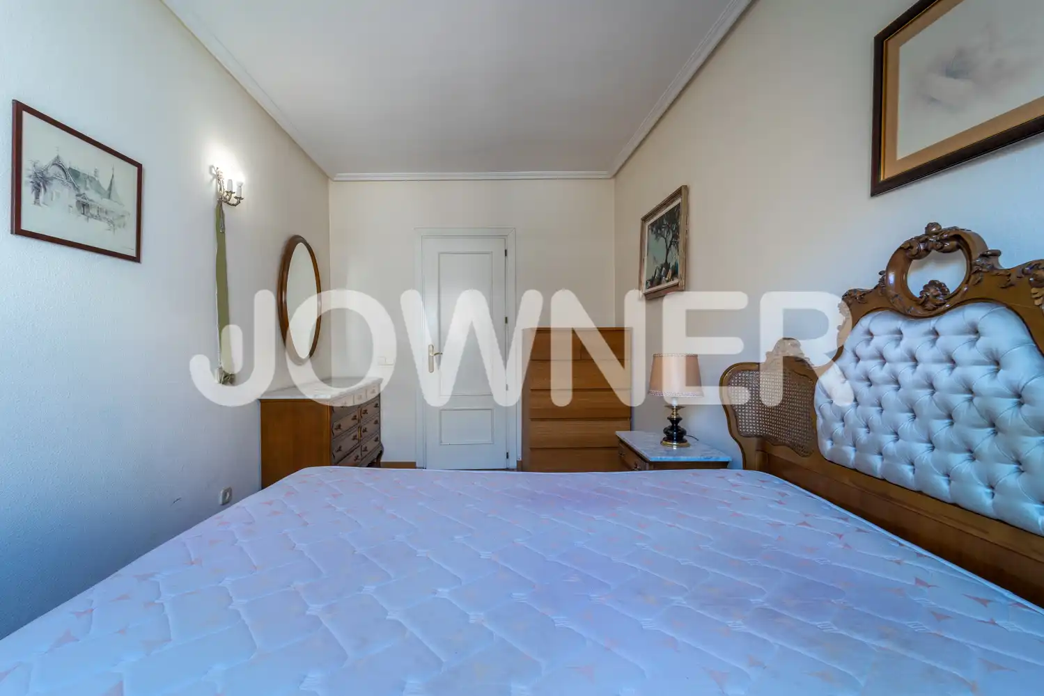 Bedroom of Flat for rent in Madrid  with Air Conditioner, Heating and Furnished