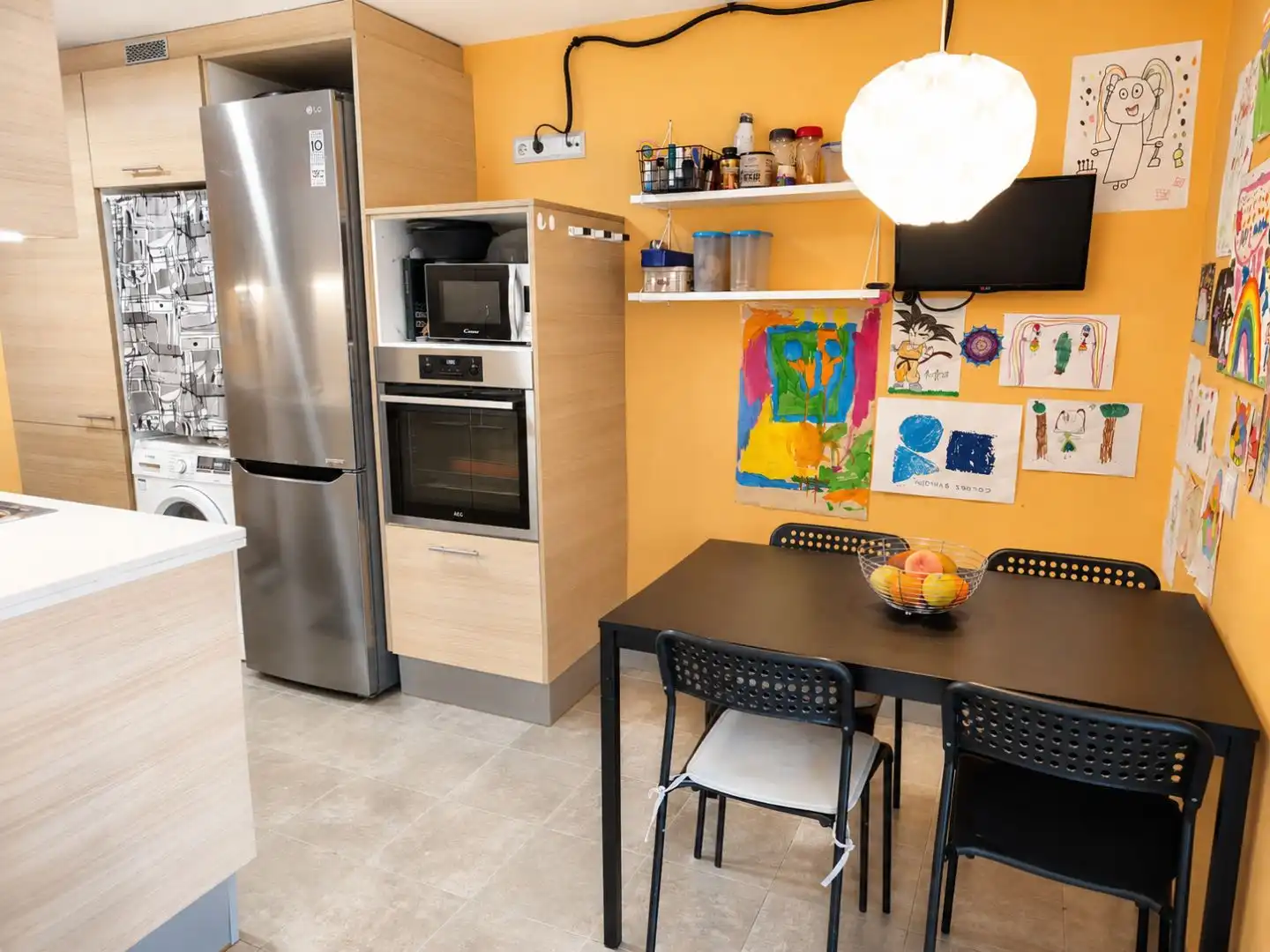 Kitchen of Attic for sale in Sabadell  with Air Conditioner, Heating and Private garden