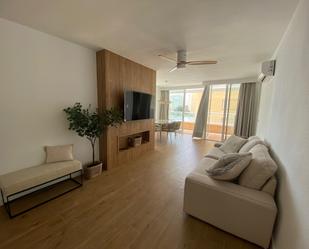 Living room of Flat to rent in Alicante / Alacant  with Air Conditioner, Heating and Private garden