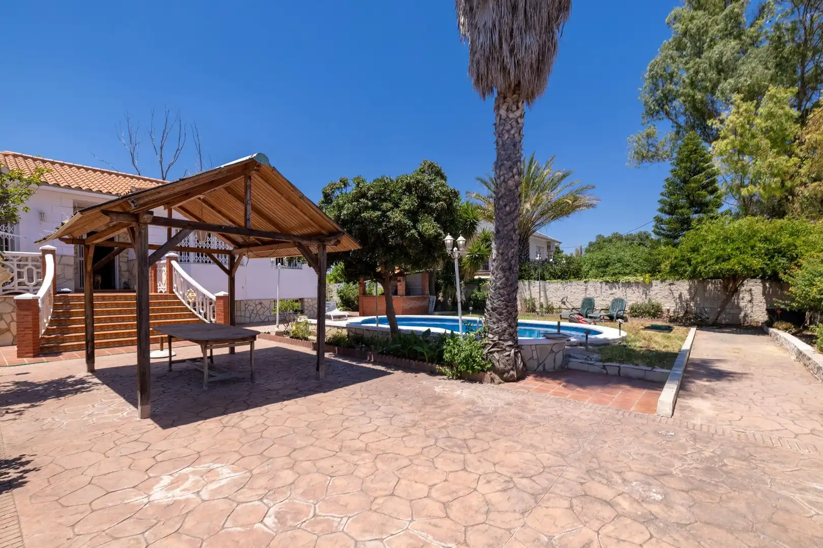 Schwimmbecken von Haus oder Chalet zum Verkauf in Málaga mit Klimaanlage, Terrasse und Abstellraum