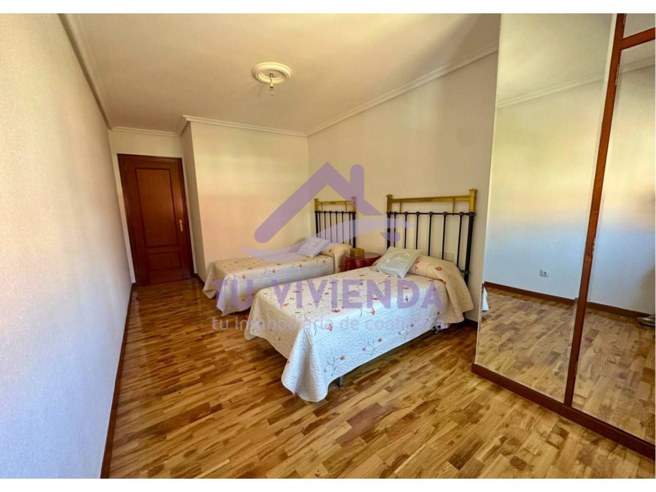 Bedroom of Flat for sale in Saldaña  with Heating, Parquet flooring and Terrace