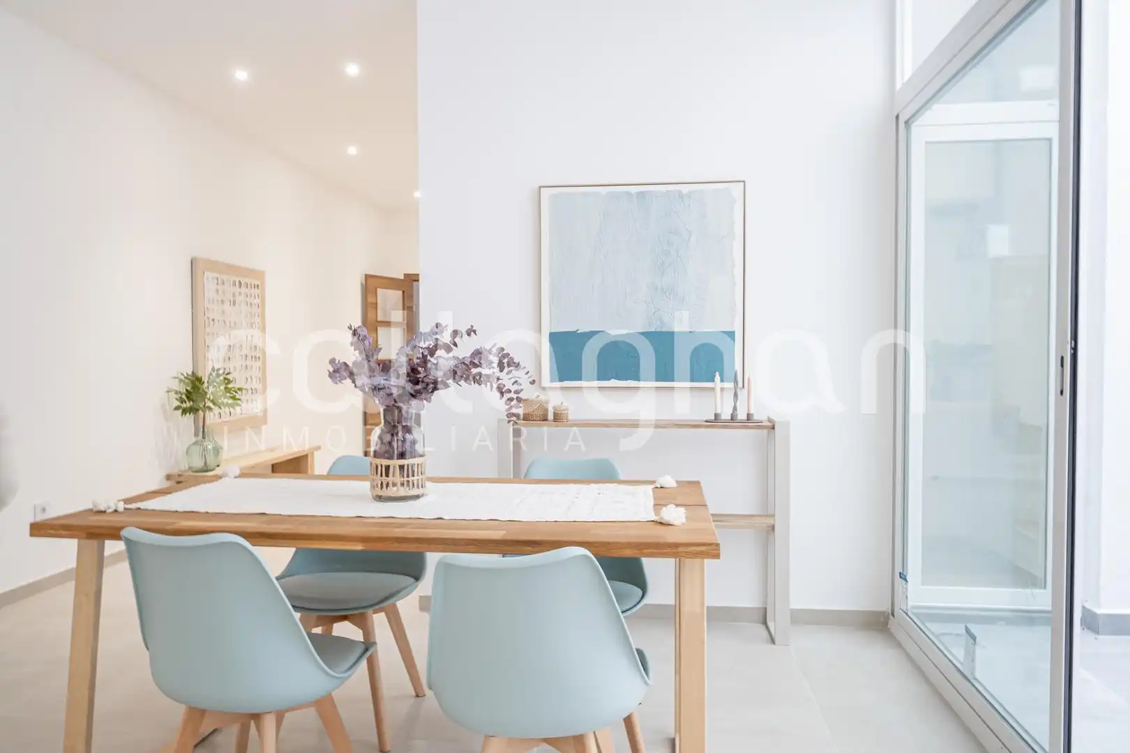 Esszimmer von Erdgeschoss zum Verkauf in Valencia mit Terrasse