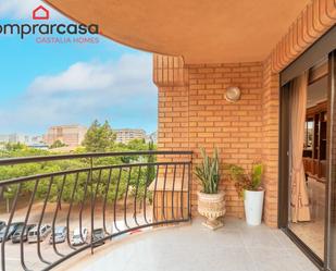 Balcony of Flat for sale in Castellón de la Plana / Castelló de la Plana  with Heating, Terrace and Storage room